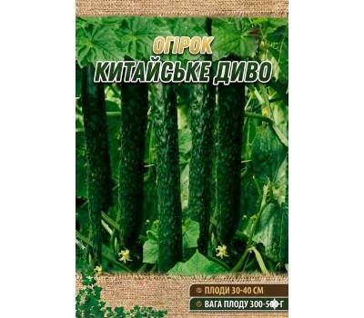Огурцы КИТАЙСКОЕ ЧУДО